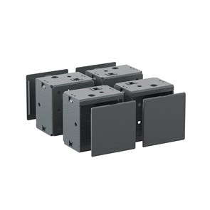 R5BP01 Комплект угловых элементов с пластиковыми заглушками, В =100 мм,(1кмп.4шт) DKC R5BP01