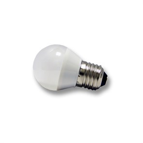 38448 42LED-G45-5W-230-4000K-E27 Серия 42 Лампа св/д шар (уп.5/50шт.) Sweko 38448
