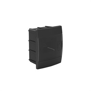 HRZ00002519 600-001-801 Бокс ЩРВ-П-8 модулей встраиваемый пластик черный (уп.24шт.) HOROZ ELECTRIC HRZ00002519