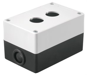 SQ0705-0002 Корпус КП102 для кнопок 2 места белый TDM SQ0705-0002