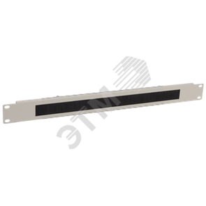 BE35-01UM Ввод щеточный 19" 1U, серый ITK® BE35-01UM