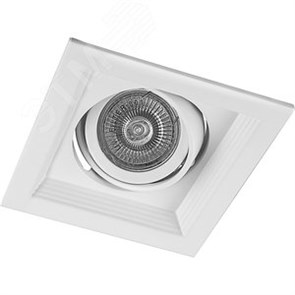29770 DLT201 MR16 G5.3 белый Светильник встраиваемый (уп.60шт.) FERON (Китай) 29770
