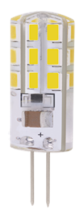 1032041 PLED-G4 3w 2700K 200Lm 220V/50Hz Лампа светодиодная (уп.100/1000шт.) JazzWay (Китай) 1032041