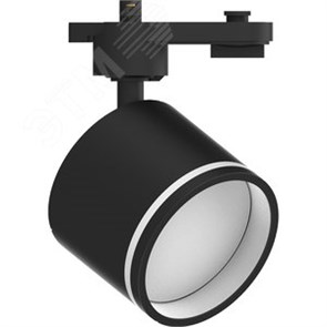 41922 AL163 Luna ДПО-15w GX53 без лампы IP40 черный Светильник трековый на шинопровод (уп.50шт.) FERON (Китай) 41922