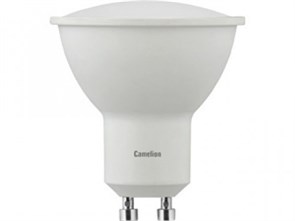 LED7-GU10/830/GU10 Светодиодная лампа 7Вт 220B (уп.10/100шт.) Camelion LED7-GU10/830/GU10