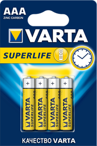 2003.101.414 SuperLife R03/286 BL4 Элемент питания (блистер 4шт.) Varta 2003.113.414