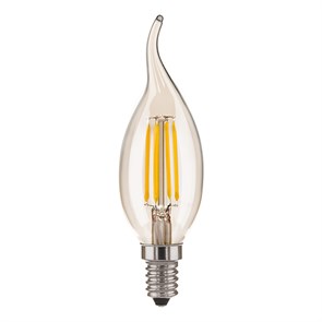 BL130 7W 3300K E14 (CW35 прозрачный) Светодиодная лампа свеча на ветру (уп.10/100шт.) Elektrostandard BL130 7W 3300K E14 (CW35 прозрачный)