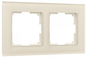 W0021141 Favorit Рамка на 2 поста, молочный (уп.5шт.) Werkel™ a058814-1