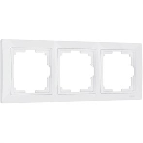 W0032001/WL03-Frame-03 Snabb Basic Рамка на 3 поста, белая (уп.10шт.) Werkel™ a051299-1