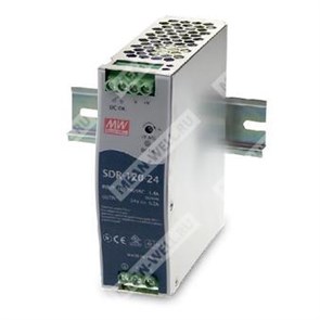 SDR-120-48 Источник питания на DIN-рейку DC 48V 120W MeanWell SDR-120-48