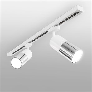 LTB27 Белый матовый/хром Трековый светодиодный светильник для однофазного шинопровода Avantag 6W 4200K Elektrostandard LTB27
