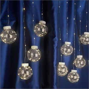 41641 CL592 USB 200 LED 2700K, длина 3м, высота 0,8м, IP20, шнур 2м Гирлянда бахрома (уп.60шт.) FERON (Китай) 41641
