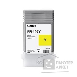 PFI-107Y 6708B001 Картридж для  iPF680/685/770/780/785, Желтый, 130ml Canon [Расходные материалы] PFI-107Y 6708B001