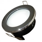 Ecola GX53 H9 светильник встроенн.без рефл.влагозащ. IP65 хром 98х55 FC5365ECB FC5365ECB-1