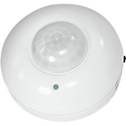 22006 SEN5/LX20B 230V 1200W 6m 120°(гориз.) 360°(верт.) Потолочный датчик движения белый (уп.60шт.) 22006