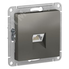 ATN000983 Atlasdesign Механизм розетки компьютерной RJ45 Cat.5e, сталь (уп.20шт.) Schneider Electric ATN000983