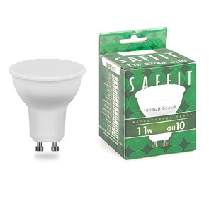 55154 SBMR1611 SAFFIT MR16 (рефлекторная), 11W 230V GU10 2700К (белый теплый) Лампа светодиодная FERON 55154