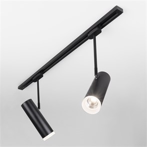 LTB45 черный Трековый светодиодный светильник для однофазного шинопровода Oliver 9W 4200K Elektrostandard LTB45 черный