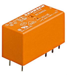 RT314024 Реле промежуточное, 1 перекл. конт., 16A, 24V DC, 5mm Schrack  RT314024