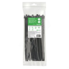 IMT46265 Multifix Thorsman Стяжка P6.6 стандартная, черная устойчивая к УФ-излучению, 4,8х250мм (уп.100шт.) Schneider Electric IMT46265