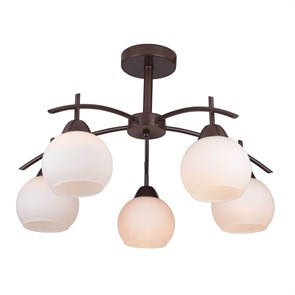 TL3770X-05DB Molly коричневый Светильник потолочный E27, 5x40W Toplight TL3770X-05DB