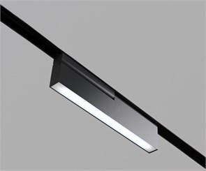 Mag.Sense.25.300/4K/B (12w/1440Lm/4000K/100°/25*117*300мм/чёрный RAL-9005/IP40) Светильник FALDI (Россия) Mag.Sense.25