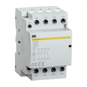 MKK21-25-40 КМ25-40M Модульный контактор 25A катушка 220В AC/DC 4НО (уп. 4шт) IEK MKK21-25-40