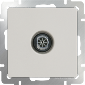 WL03-RJ-11-ivory/WL04-RJ-11-ivory Телефонная розетка RJ-11 слоновая кость (уп.5шт.) Werkel™ a028895-1