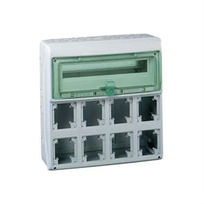 13182 Kaedra Щит IP65 18 модулей + 8 отверстий  Schneider Electric 13182