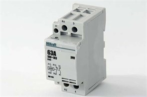 18086DEK МК103-063A-230B-11 Модульный контактор 63A катушка 220В AC 1НО+1НЗ (уп. 6шт) DEKraft 18086DEK