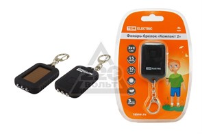 SQ0350-0024 Фонарь-брелок "Компакт 2", аккумуляторный, 3 светодиода 7лм/Вт (уп.24шт.) TDM SQ0350-0024