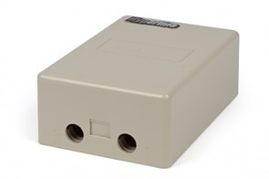KR-INBOX-10-S Коробка распределительная на 10 пар, 150x105x55мм, IP30 Hyperline KR-INBOX-10-S
