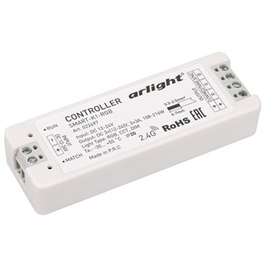 022497 Контроллер SMART-K1-RGB (12-24V, 3x3A, 2.4G) Arlight 022497