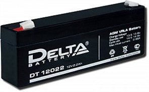 DT12022 Аккумулятор 12В/2,2А/ч DELTA (Китай) DT12022