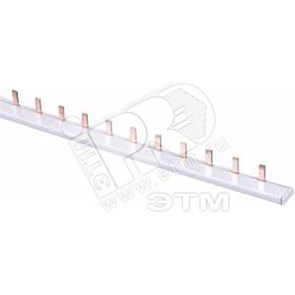 32030DEK ШС-101 Шина соединительная типа PIN (штырь) 1р до 63А (дл. 1м) (уп.10шт.) DEKraft 32030DEK