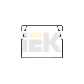 CKK10-040-016-1-K01 ELECOR белый Кабель-канал 40х16мм (уп.30м.) IEK® CKK10-040-016-1-K01