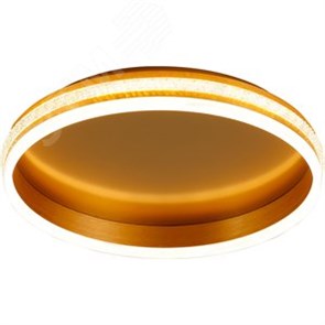 41694 AL5880 SHINING RING, 80W, Max. 4800Lum, 3000К-6500K, IP20, золото Светильник светодиодный (уп.6шт.) FERON (Китай) ВЫВЕДЕН ИЗ АССОРТИМЕНТА 41694-1