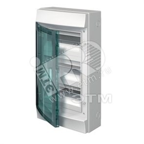 1SLM006501A1206 Mistral65 Бокс настенный ЩРН-П 36М (3 ряда) прозрачная дверь IP65 с клеммами ABB 1SLM006501A1206