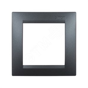 1500610-038 S15 Рамка на 1 пост, графит (уп.60шт.) Simon Electric 1500610-038