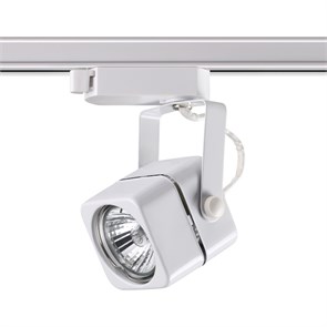 370430 NT19 189 белый Трековый светильник IP20 GU10 50W 220V PIPE Novotech 370430