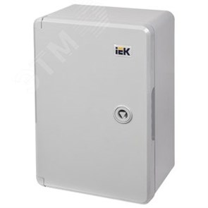 MKP93-N-302013-65 ЩМПп 300х200х130мм (ВхШхГ) УХЛ1 IP65 Щит с монтажной панелью пластиковый с серой дверью IEK® MKP93-N-302013-65