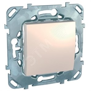 MGU5.205.25ZD Unica Переключатель перекрестный (СХ.7), бежевый (уп.10шт.) Schneider Electric MGU5.205.25ZD