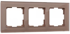 W0031142 Favorit Рамка на 3 поста, латте (уп.5шт.) Werkel™ a058820-1