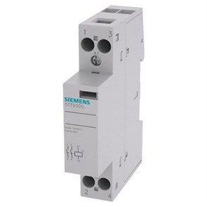 5ТТ3862 Контактор модульный 1П 20A 1НО+1НЗ катушка управления AC/DC220V Siemens (Германия) 5TT5001-0