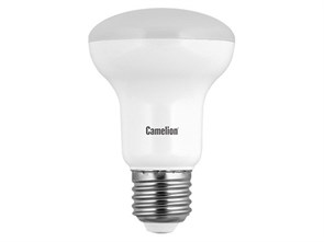 LED10-R63/845/E27 BrightPower Светодиодная лампа 10Вт 220В (уп.10/100шт.) Camelion LED10-R63/830/E27-1