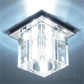 8019 CH+WH светильник хром прозрачный (уп.10/50шт.) не использовать-5