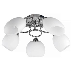 TL2650X-05CH Хром Потолочная люстра Е14, 5х60W Toplight Madalyn TL2650X-05CH Хром