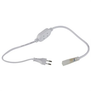 LS-power cord-220-3528 Блок питания с сетевым шнуром для ленты на 220V, с чипом 3528 (уп.200шт.) ЭРА LS-power cord-220-3528