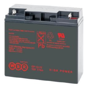 WBR GP12170 Аккумулятор 12В/17А/ч WBR Batterien GmbH (Китай) GP12170