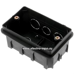 РЕ 000-031 Коробка установочная 100х60х50мм в бетон IP20 (уп.90шт.) PlastElectro (Россия) РЕ 000 031